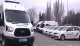Запорізькі поліцейські отримали 17 нових службових автомобілів. ВIДЕО