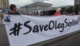 Акция Free Sentsov проходит на Майдане Незалежности в Киеве. ВИДЕО+ФОТОрепортаж