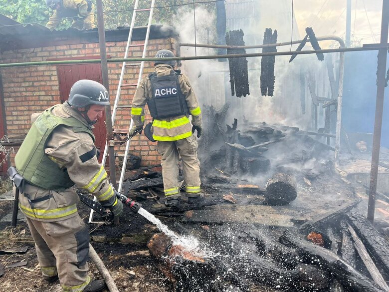 Обстріли Дніпропетровщини 25 червня