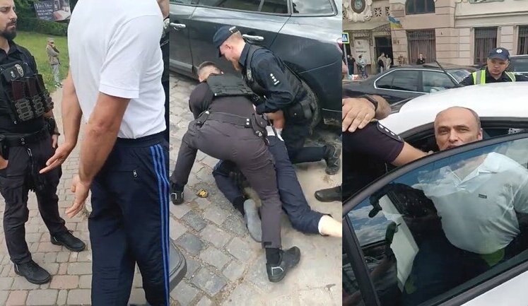 В Черновцах патрульные дважды за месяц незаконно силой задерживали одного и того же мужчину и отвозили в ТЦК. ВИДЕО