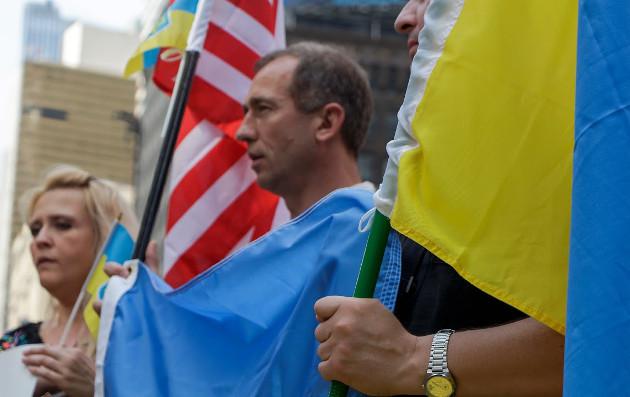 протест нью-йорк