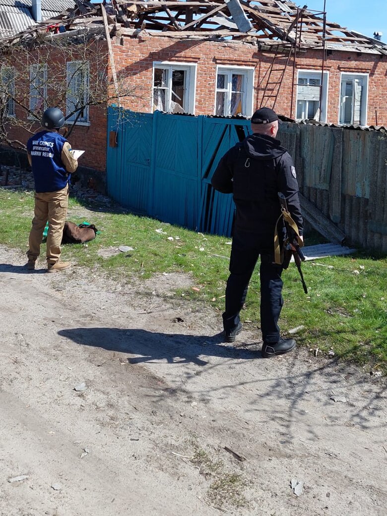 Consequences of enemy shelling of Kharkiv region 09