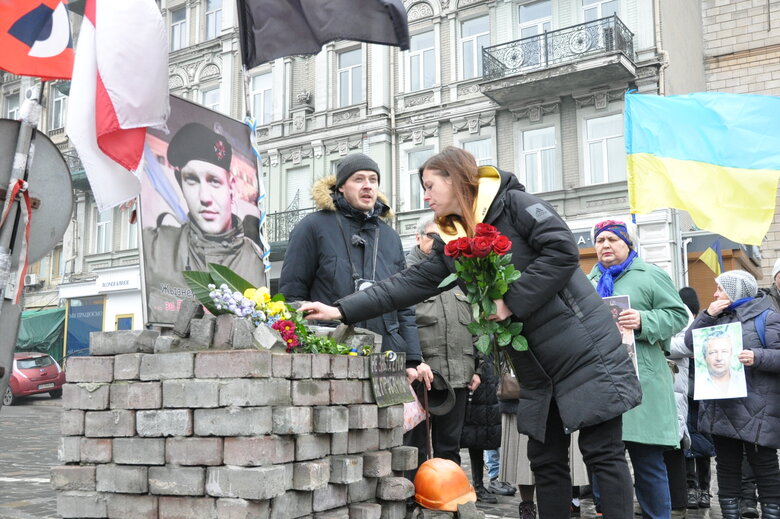 Пам’ять перших загиблих Героїв Небесної Сотні вшанували у Києві 57 Пам’ять перших загиблих Героїв Небесної Сотні вшанували у Києві 57