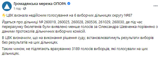 ЦВК знову визнала слугу народу Вірастюка переможцем на довиборах у Раду на Прикарпатті, - ОПОРА 02