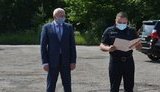 Люстрований у 2015 році начальник управління ДСНС на Закарпатті часів Януковича Щербей поновився на посаді: сьогодні його представили колективу. ФОТО