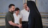 Зеленський зустрівся з представниками Вселенського Патріархату