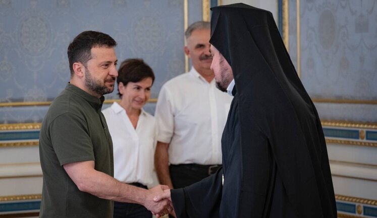 Zelenskyy met with representatives of Ecumenical Patriarchate. PHOTOS