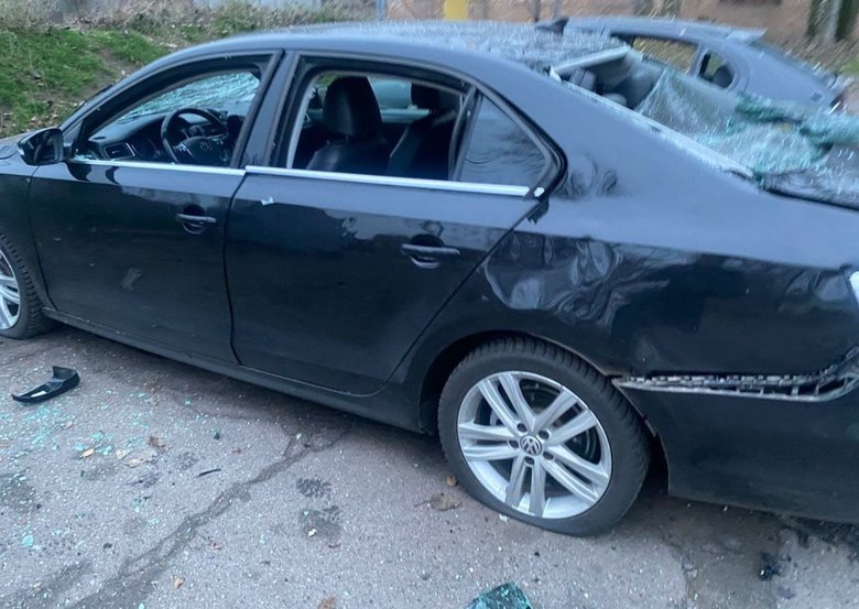 Shelling of the Nikopol district