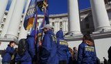 "Геть угорського консула": "Нацкорпус" под МИД требовал "достойно ответить на вызов Будапешта". ВИДЕО+ФОТОрепортаж