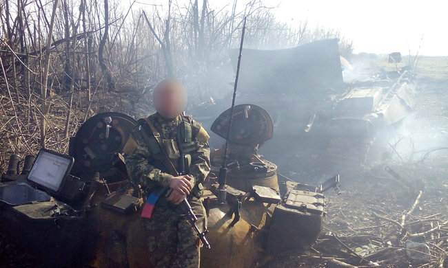The shot that killed Russian T-72B3 tank near Debaltseve was one in a million, - an interview with Ukrainian serviceman Ihor Lukianov who organized artillery target intelligence in the 25th battalion 04
