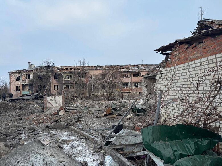 Обстрел Золочева