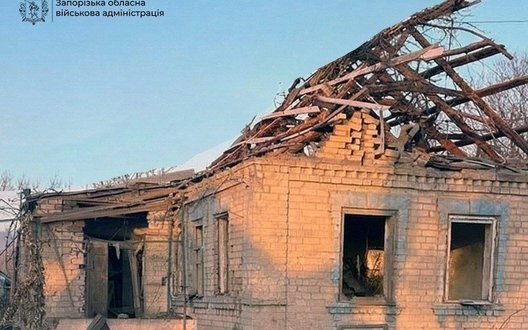 Доба на Запоріжжі: понад 800 ударів по населених пунктах, поранено людину