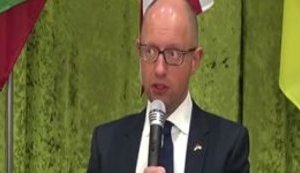 Яценюк на открытии учений "Си Бриз-2015": Украина вернет Крым. ВИДЕО