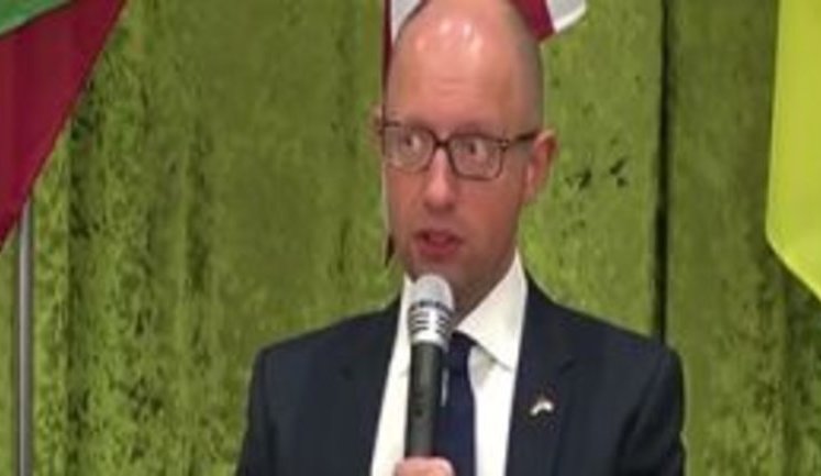 Яценюк на открытии учений "Си Бриз-2015": Украина вернет Крым. ВИДЕО