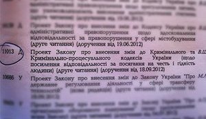 Закон о клевете будут голосовать 16 октября. ФОТО