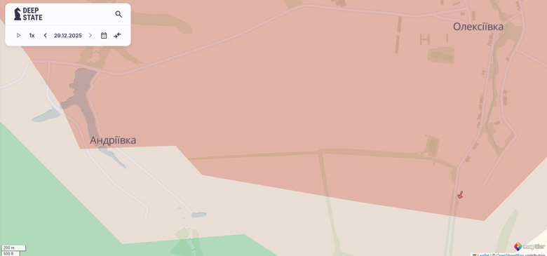 Андріївка карта