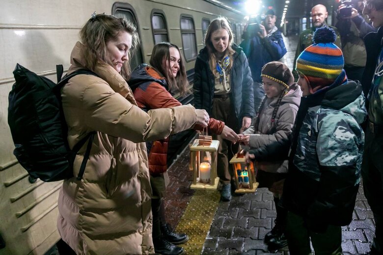 Вифлеємський вогонь миру в Києві