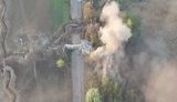 Бійці 54-ї ОМБр вогнем знищили мінометну позицію і житлове приміщення окупантів на Донбасі. ВІДЕО безпілотника