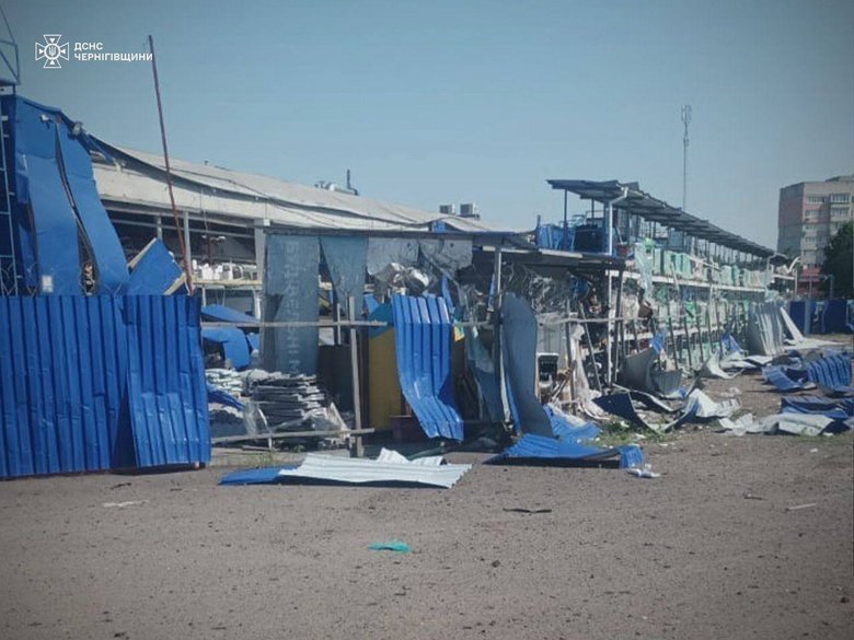 Прилуки після обстрілу