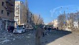 Над Киевом сработало ПВО: сбили российскую крылатую ракету, ее остатки упали на дом на Куреневке. ФОТОрепортаж