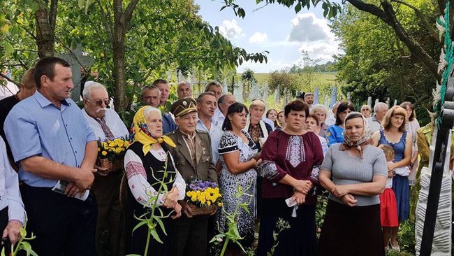 Меморіал воїнам УПА освятили на Львівщині 03