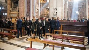 Зеленський разом із дружиною відвідав ватиканські музеї та собор Святого Петра, - ОП. ФОТО