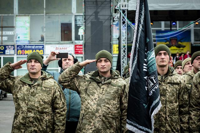 72-я ОМБр им. Черных Запорожцев вернулась из зоны АТО домой 10