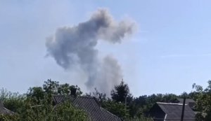 Explosions in temporarily occupied Donetsk: "Another bang. On Taimyrka side. There’s a lot of smoke". VIDEO