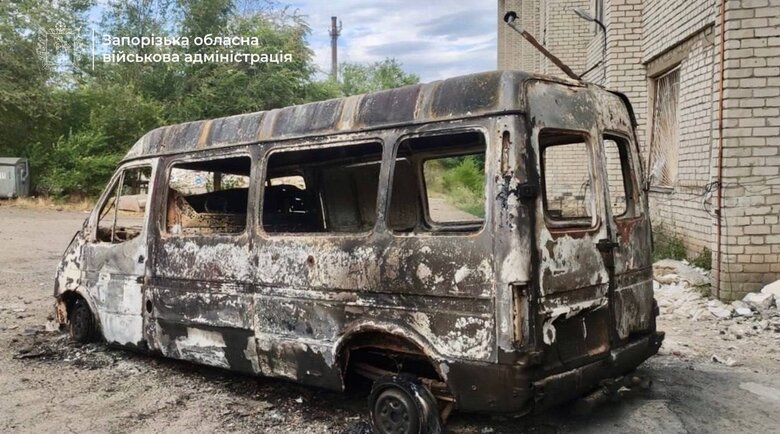 Attack on a car with FPV drones in Stepnohirsk