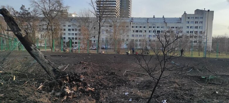Внаслідок російського обстрілу Києва значно постраждали будівлі Київського нацуніверситету імені Тараса Шевченка 28