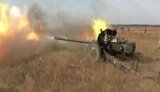 Артиллеристы провели учения по уничтожению вражеских танков вблизи админграницы с оккупированным Крымом. ВИДЕО