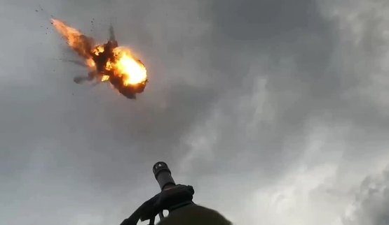 Бійці Азову знищили 11 російських дронів-камікадзе на Добропільському напрямку