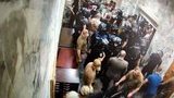 Rally outside NABU: protesters break into agency office, put garbage can at entrance. PHOTOS