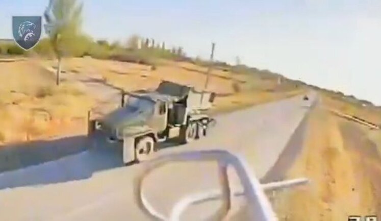 426-й батальон беспилотных систем нанес удар по российской реактивной установке "Град" на временно оккупированной Херсонщине. ВИДЕО