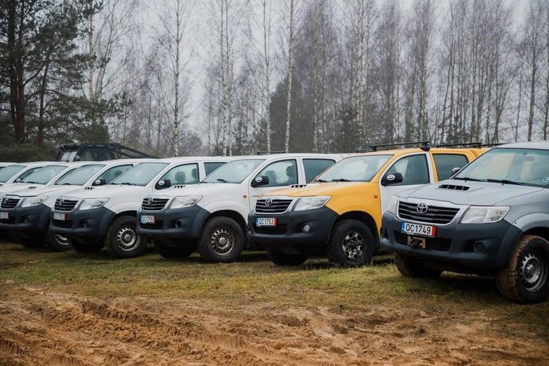 Конвой помощи из Латвии прибыл в Украину