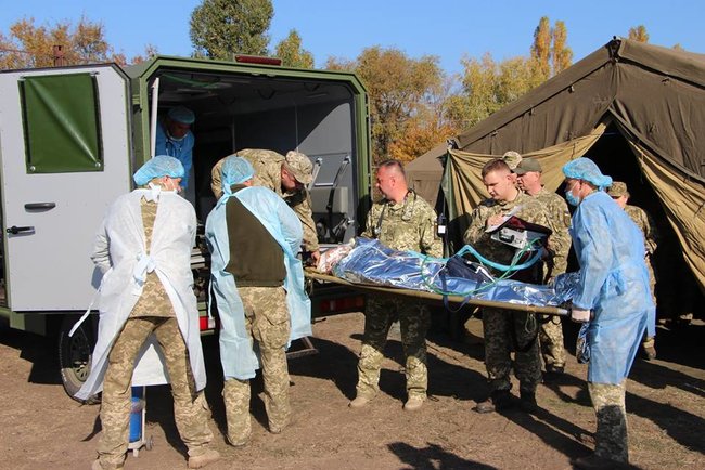 Передовий хірургічний загін тестують на Луганщині, - прес-центр ООС 08