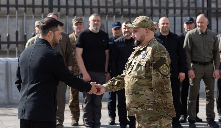 Зеленський відзначив поліцейських державними нагородами. ФОТОрепортаж