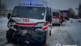 In Sumy region, a drunk driver crashed into an ambulance