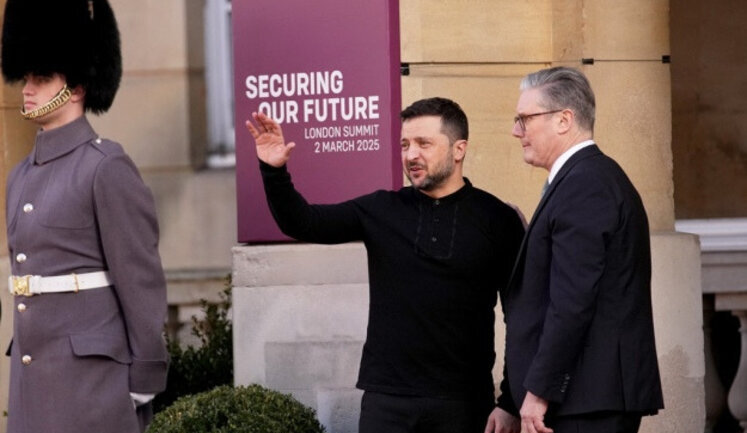 Zelenskyy arrived at summit of European leaders in London