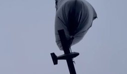 чорний мішок і ударний дрон