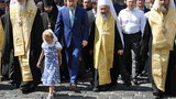 Верующие УПЦ МП прошлись в Киеве крестным ходом по случаю Дня крещения Киевской Руси-Украины (обновлено). ВИДЕО+ФОТОрепортаж