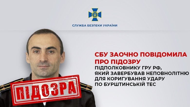 Підозра підполковнику ГРУ РФ