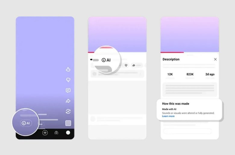 YouTube автоматично позначатиме відео, створені штучним інтелектом