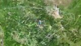 дрон-ситкомет сбивает российский БПЛА