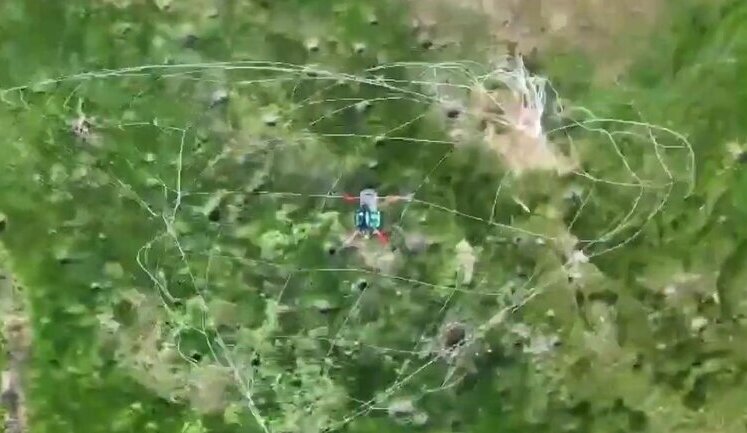 Minus 20 enemy UAVs: drones equipped with net launchers shoot down Russian drones. VIDEO