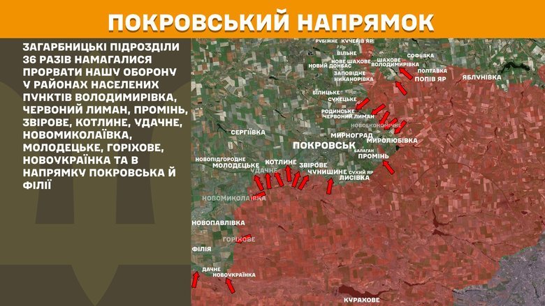 Ситуация на фронте на утро 3 октября