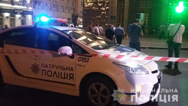 Police officer gunned down, security guard shot and wounded as unidentified gunman attacked Kharkiv City Council last night 04