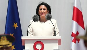 Зурабішвілі не визнала результати парламентських виборів і закликала виходити на мітинг