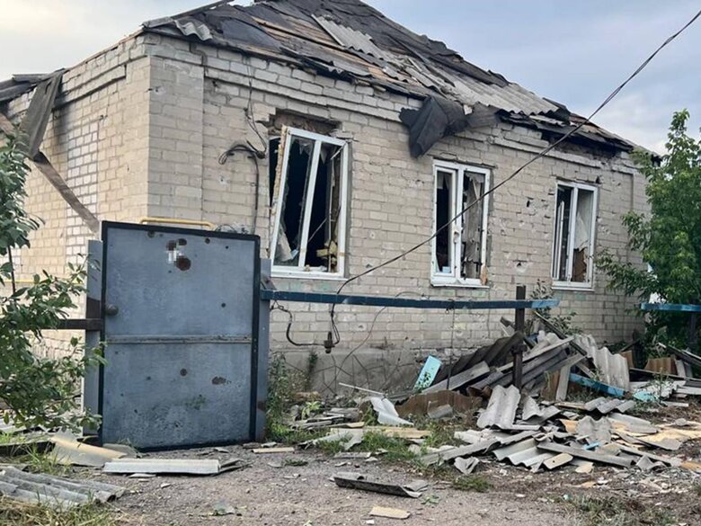 Наслідки російського обстрілу Лимана 23 липня