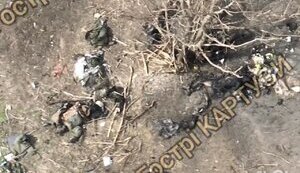 Russians marching to their positions, stepping over bodies of their killed comrades in the Kurakhove sector. VIDEO